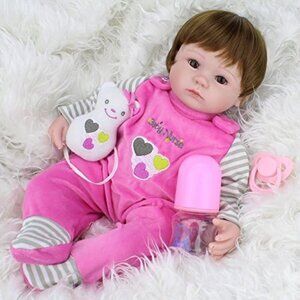 16inch Rare Truly Collectible Princess Reborn Baby  Boy Girl Dolls Look Real